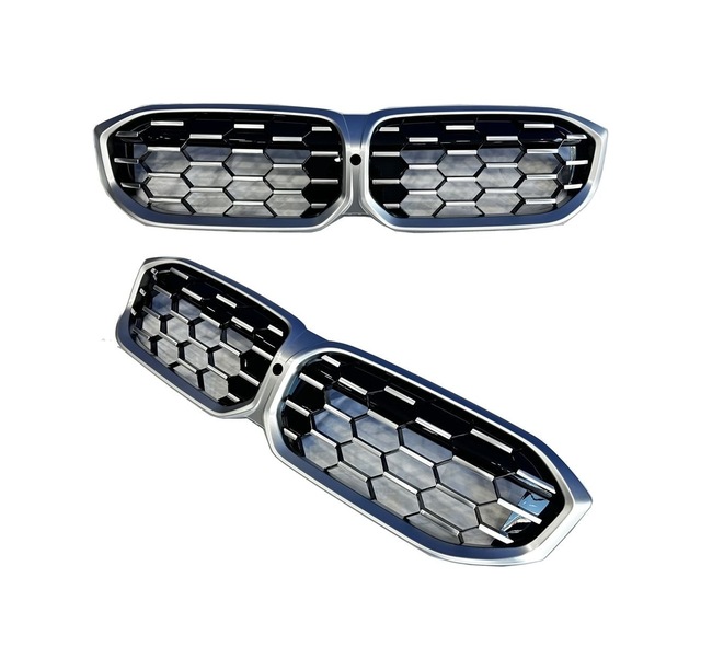 Autogp Bmw G20 Lci Diamond Ön Panjur Izgara Gri 2023+