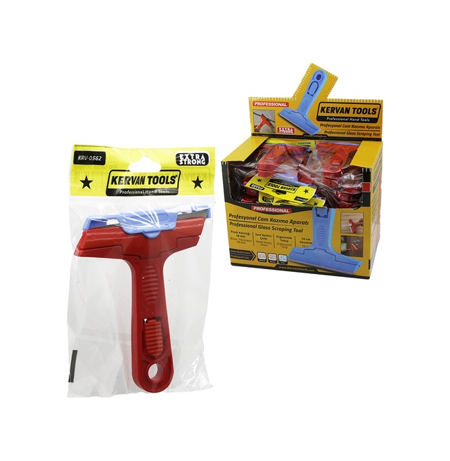 Diyarı Krv-0562 Oynar Başlı Profesyonel Cam Ve Buz Kazıma Bıçağı 40'lı Paket Diğer