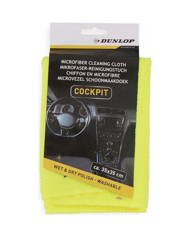Dunlop Dun120 Kokpit Mikrofiber Bezi 35x35 Cm 250 G/m²