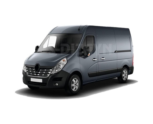 S-Dizayn Renault Master Abs Krom Kapı Kolu 4 Kapı 2011 Üzeri