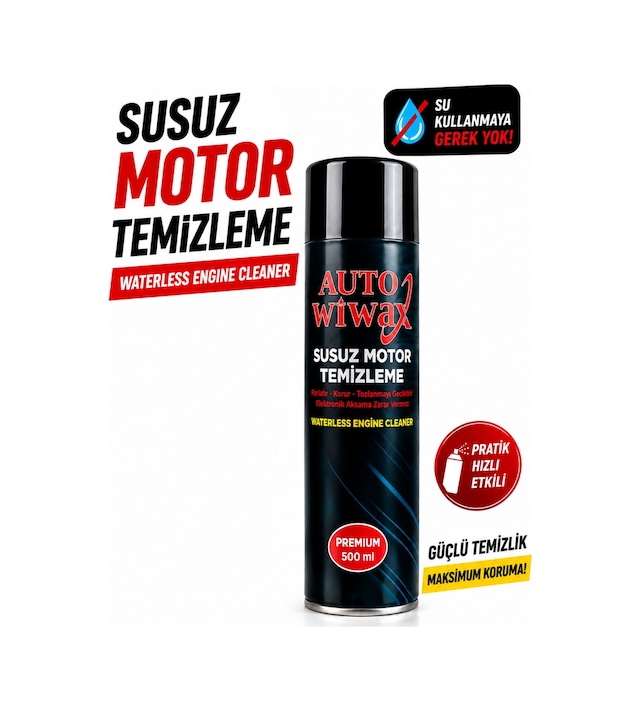 500ml Aerosol Susuz Motor Temizleyici
