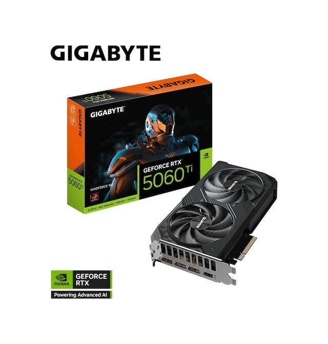 Gigabyte RTX 5060 TI WINDFORCE
