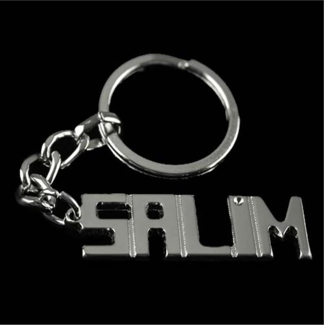 Salim - 90 - - Spt-gld - İsimli Anahtarlık Çok Renkli