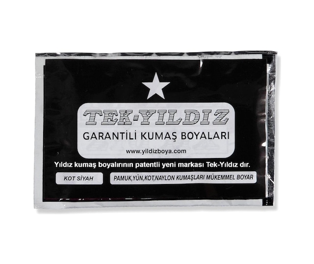 Tekyıldız Tek Yıldız Siyah Kumaş Boyası