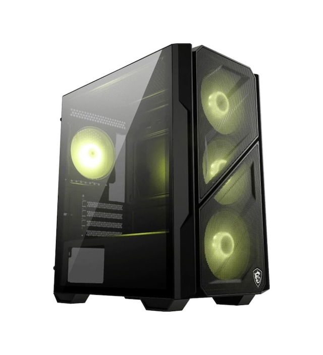 MSI MAG FORGE M110R AIRFLOW FAN AKAK0MSI0048 Mid Tower 4x Fans ARGB Black