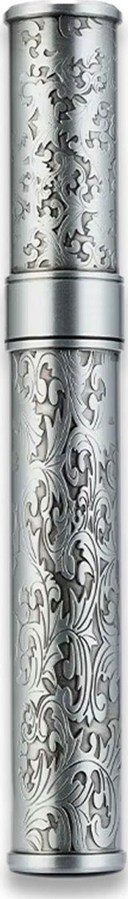 Damascus Desen Metal Puro Kılıfı Tüpü Tekli Silver 50 Ring