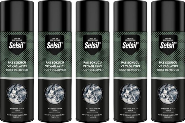 Selsıl Pas Sokucu Ve Yaglayıcı 400 Ml 5 Adet