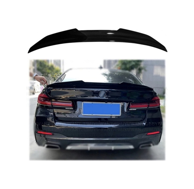BMW G30 2017-2021 Uyumlu İthal Piano Black Psm Spoiler