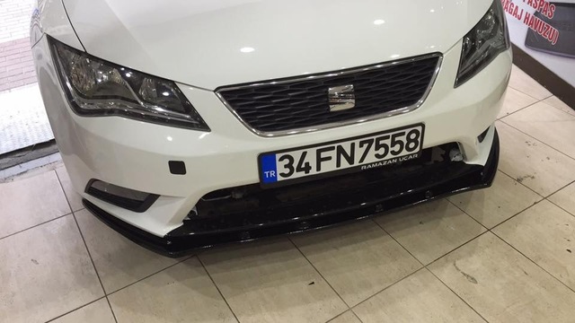 Seat Leon Ön Lip Ön Ek Piona Black