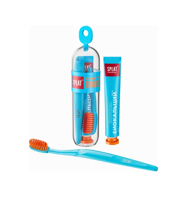 Splat Professional Biocalcium Seyahat Seti Diş Macunu 25 Gr Ve Diş Fırçası
