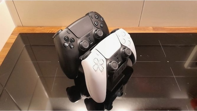 Ps5 2'li Dualsense Kol Standı Joystick Tutucu Ps5 Yazılı Plastik