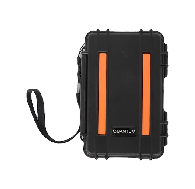 Quantum Seyahat Tipi 5 Taşıma Kordonlu Siyah Humidor Puro Kutusu - Trz3024