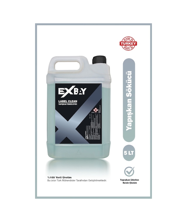 Exbay Label Clean Yapışkan Sökücü 5 Lt