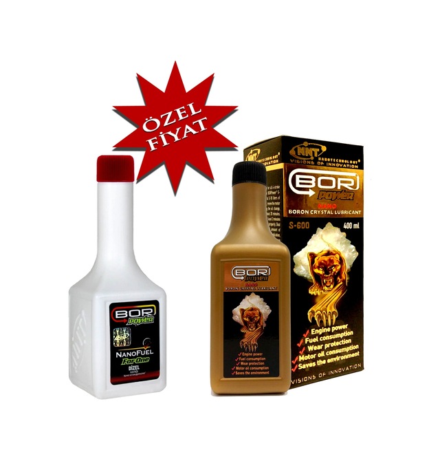Bor Power S-600 Gold 400Ml Dizel Katkısı 200Ml