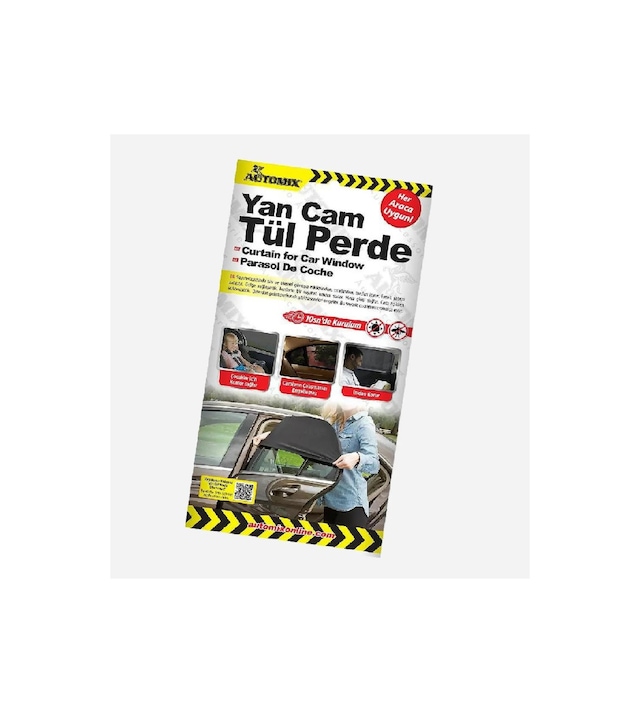 Automix 44817 Yan Cam Tül Perde