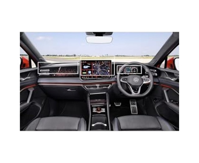 2024 Model Yeni Tiguan Uyumlu Ekran Koruyucu Set, Nano Teknoloji