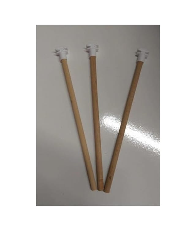 30 Cm Uzunlu 3 Adet Ahşap Tünek Seti