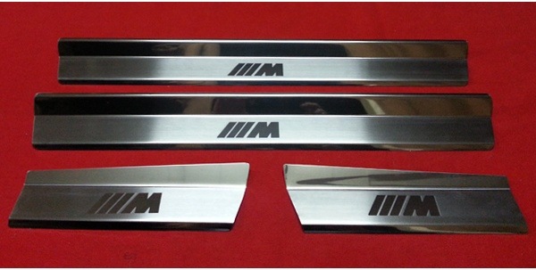 Bmw E46 3 Serisi Krom Kapı Eşiği 1998-2005 Arası P.Çelik