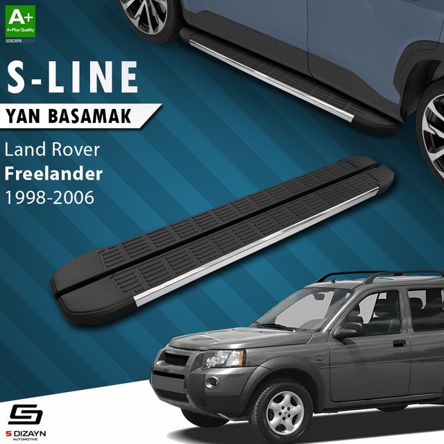 S-dizayn Land Rover Freelander S-line Krom Yan Basamak 163 Cm 199