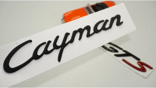 Porsche Cayman Gts Bagaj 3M 3D Abs Yazı Logo Amblem Seti (549183078)
