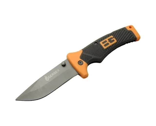 Gerber Bear Grylls 113 Turuncu Kamp Çakı 21cm - Manuel, Kemerlikli