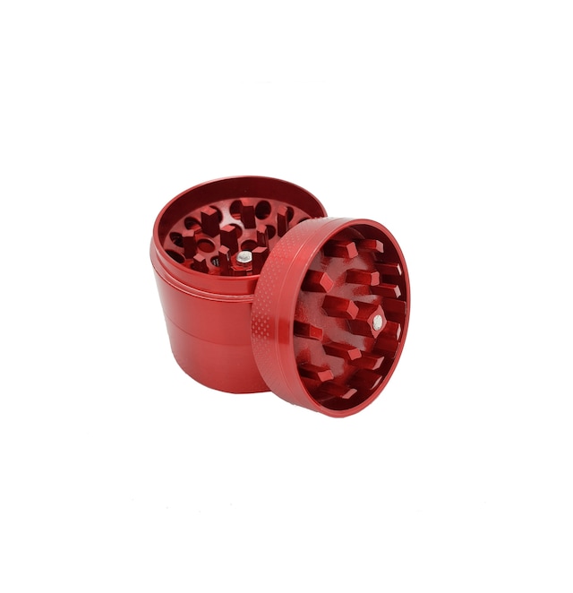 Mini Boy Kırmızı 40 MM Alloy Grinder Herbal Parçalayıcı Py91kr
