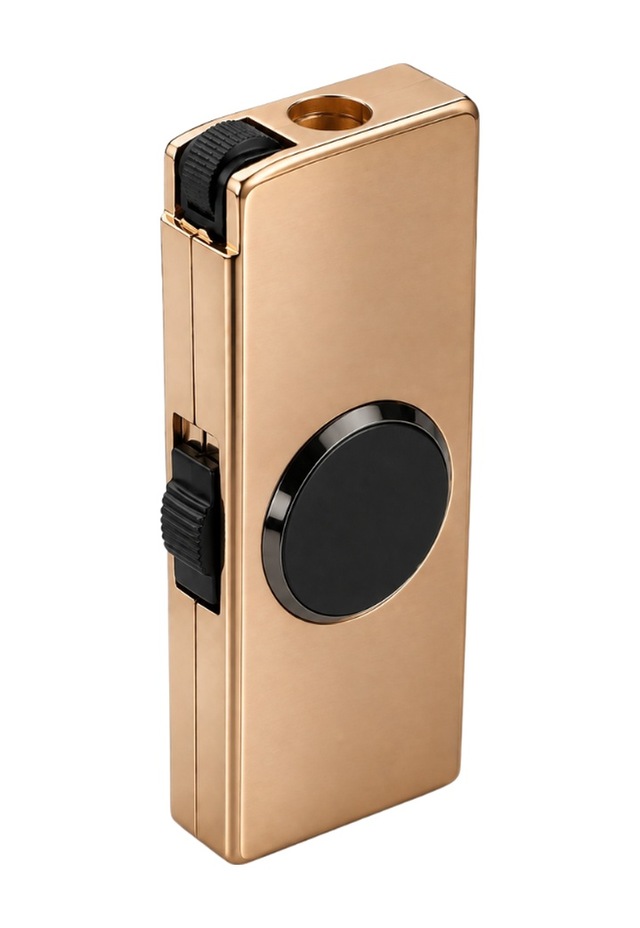 Hunter Tek Torch Pürmüz Bronz Metal Puro Çakmağı & Stres Çarkı Ack082