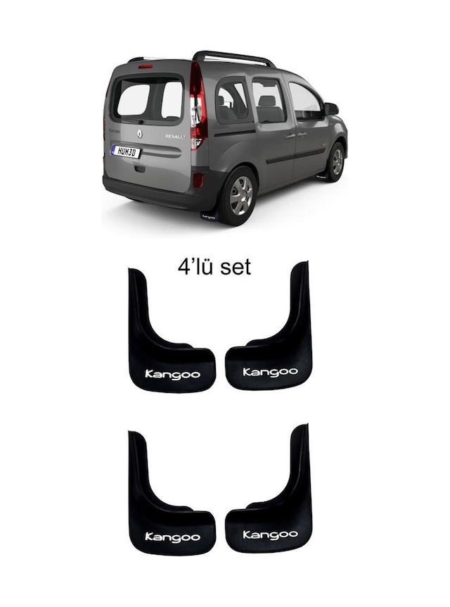 Renault Kangoo 2007 Model Sonrası 4lü Paçalık, Çamurluk, Tozluk REN1UX028