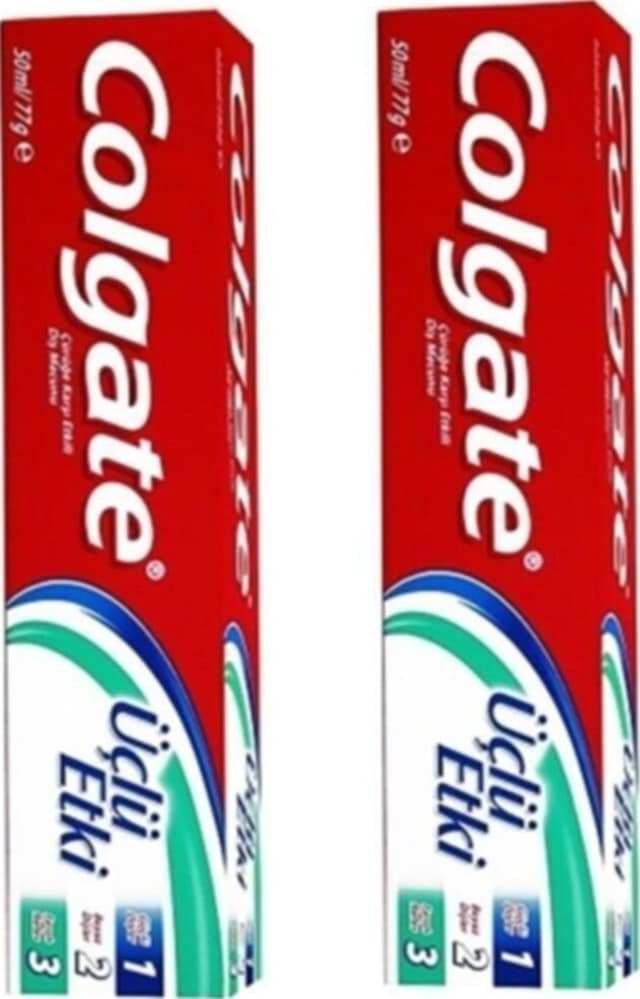 Colgate Üçlü Etki Diş Macunu 2 x 50 ML