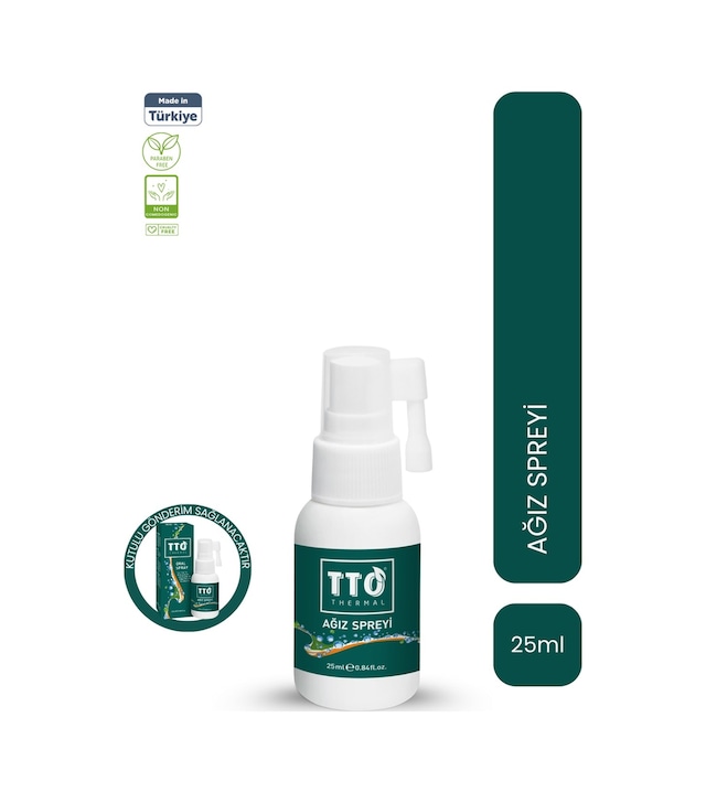 Tto Çay Ağacı Yağlı Ağız Oral Sprey 25 ML