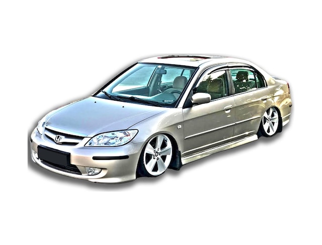 Honda Civic 2002-2005 Vtec 2 Marşpiyel Boyasız Abs Plastik