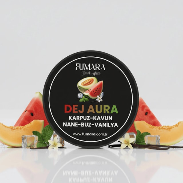 Fumara Dej Aura - Karpuz, Kavun, Nane, Buz, Vanilya Aromalı Nargile Melası 200gr