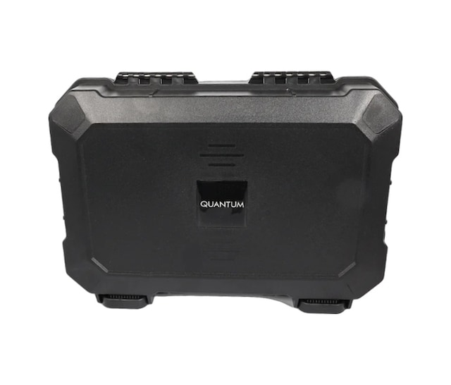 Quantum Seyahat Tipi 40 Taşıma Kulplu Siyah Humidor Puro Kutusu - Trz3007