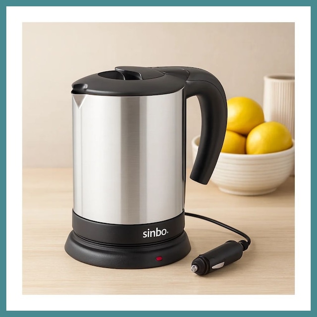 Trendexa Araç İçi Kettle 24v 0.8l Paslanmaz Çelik 200w Mac