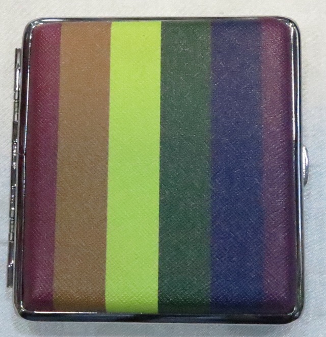 Sigara Tabakası(Kısa Sigara İçin)9.50cm/9.50cm Boyutl-Gökkuşağı
