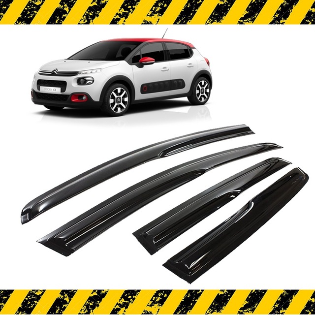 Citroen C3 Mügen Cam Rüzgarlığı 2017 Sonrası 4 Lü N11.2840