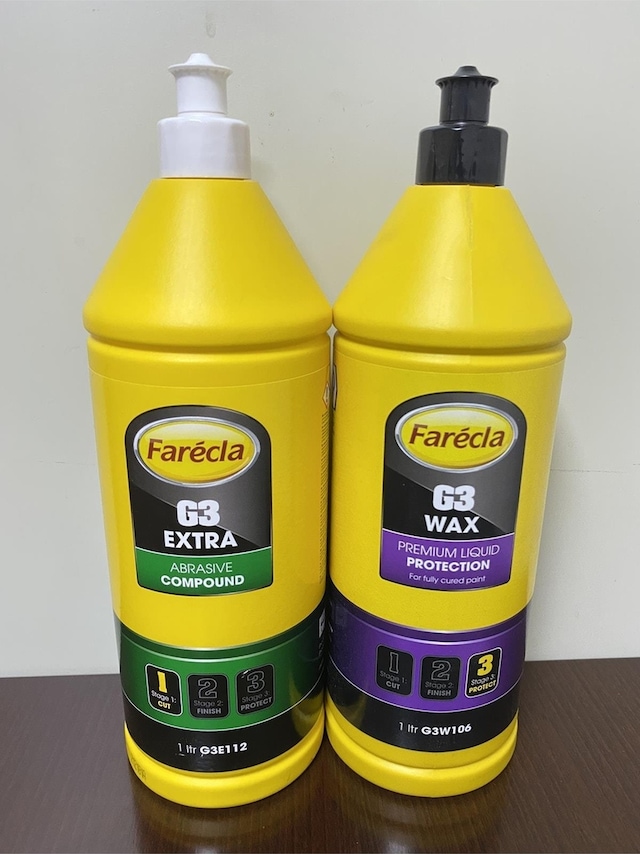 Farecla Çizik Pasta Cila Set - 1 G3 Extra Ve G3 Wax