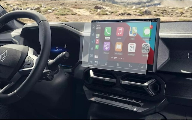 Renault Duster E-tech 10.1 İnç Mat Ekran Koruyucu Multimedya