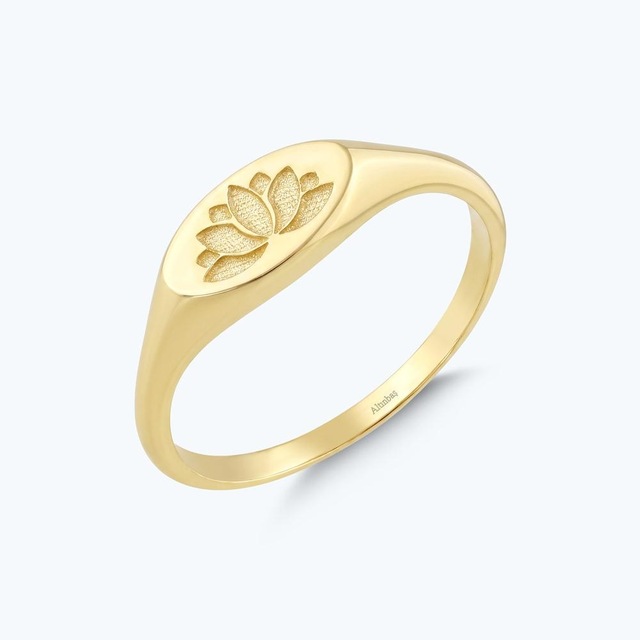 Altınbaş Altın Lotus Çiçeği Yüzük Ayz0809-y-25746 Çok Renkli