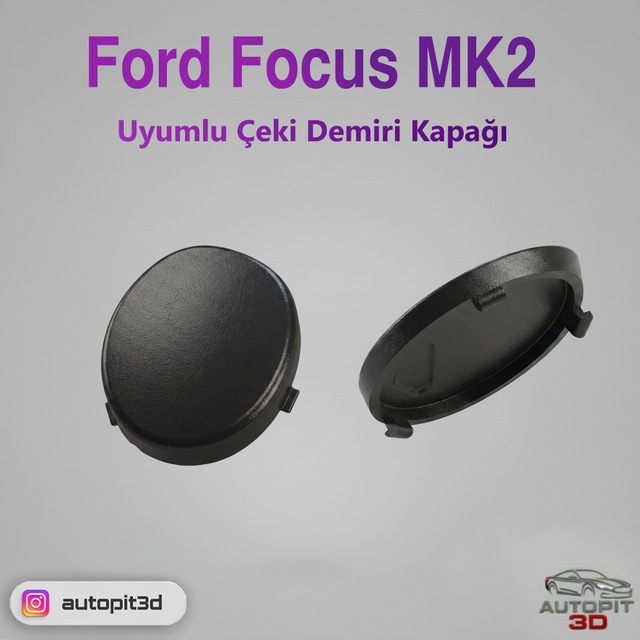 Ford Focus Mk2 Uyumlu Çeki Demiri Kapağı