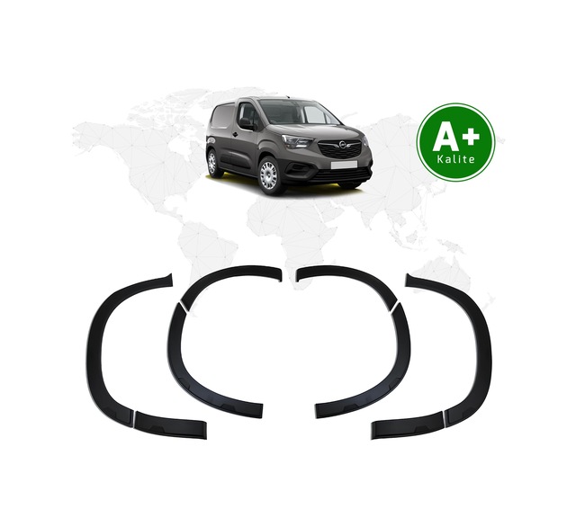 Opel Combo Panelvan Dodik Seti 8 Parça 2019 Model Ve Sonrası