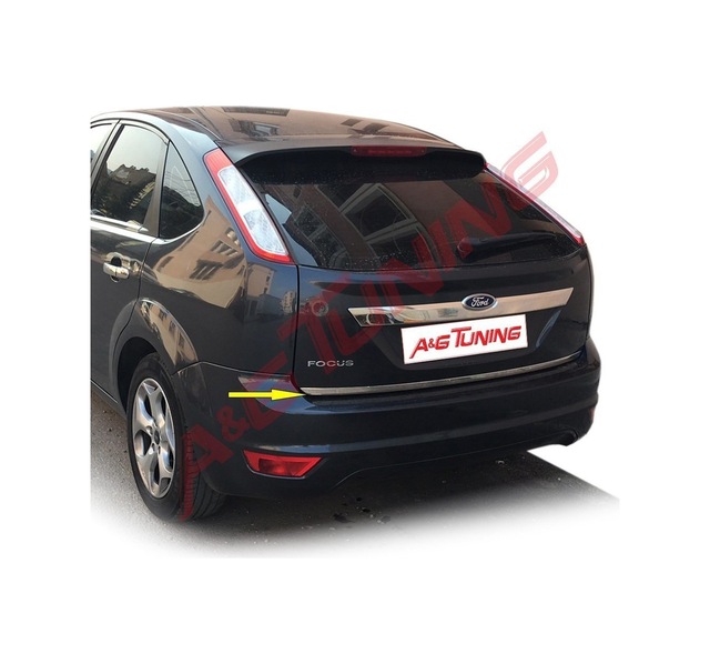 Ford Focus 2 Hatchback Krom Bagaj Alt Çıta Formlu 2005-2011 Pasla