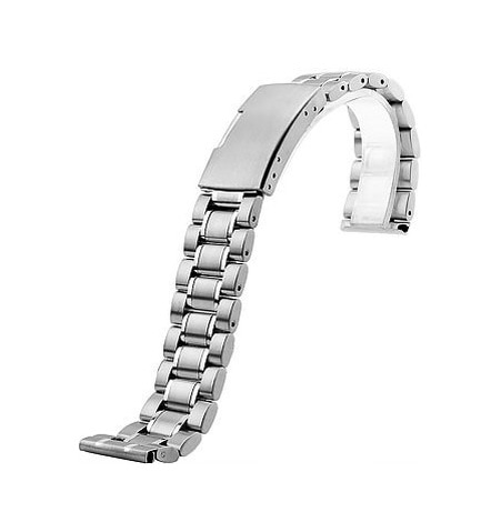 1. Kalite 20mm Çelik Saat Kordonu Yandan Kilitli Klips Metal