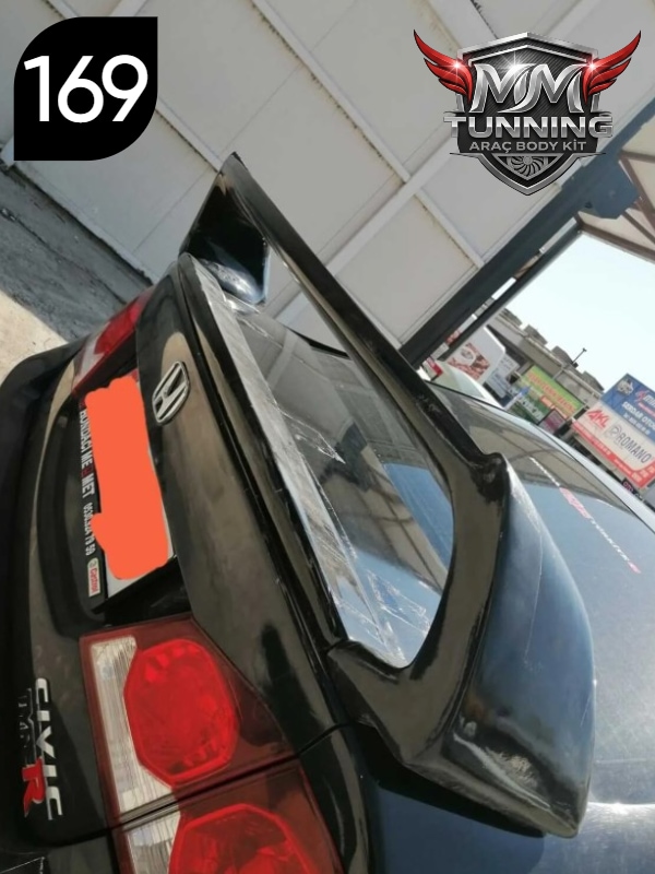 Mm Tunning Honda Fd6 Bagaj Üstü Yüksek Spoiler