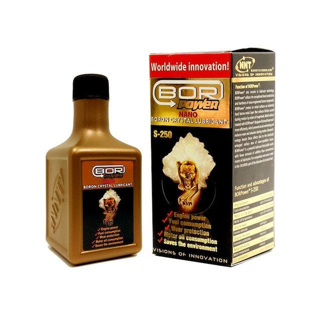 Bor Power S-250 Gold Güçlendirilmiş Boriçerikli Motor Yağ Katkısı