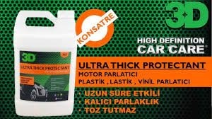 3D 706 Ultra Thick Protectant-Lastik.Vinil.Motor Parlatıcı- 3.78 L