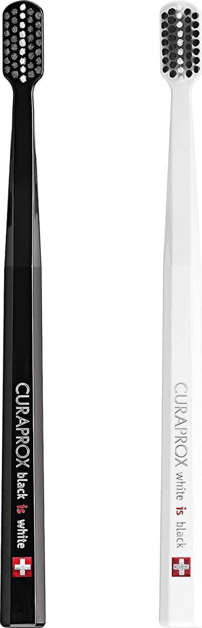 Curaprox 5460 Black Is White 2'li Diş Fırçası