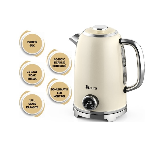 Aura AU11003K Retro Kettle