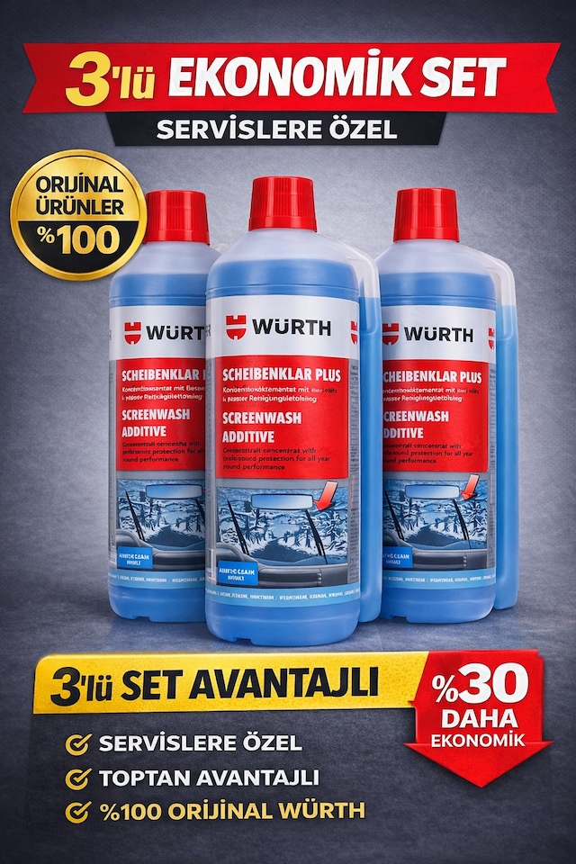 Würth 0892332840 3 Lü Set Servis & Usta Kullanımı