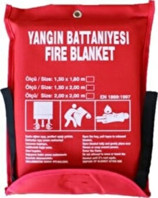 150cm X 180cm Yangın Söndürme Battaniyesi